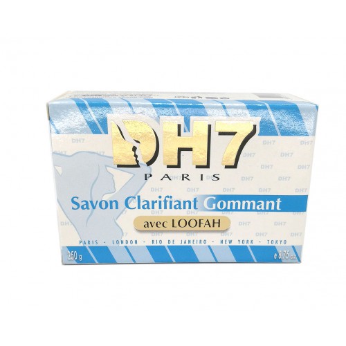 DH7 Savon éclaircissant gommant Loofah 250g