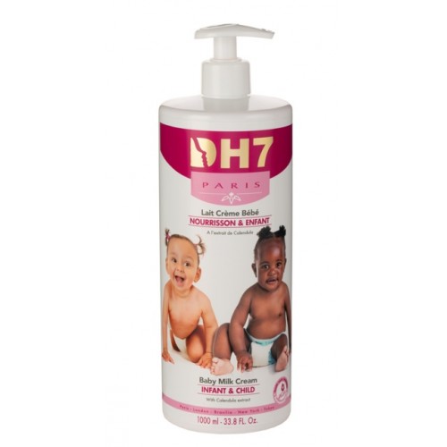 DH7 Lait hydratant bébé fille 1L