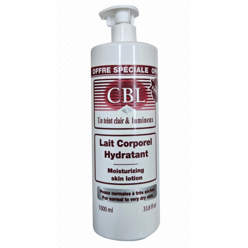 CBL Lait Corporel Hydratant Format Familial 1 Litre